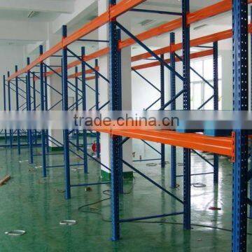 adjustable pallet storage shelves for warehouse