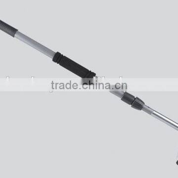 Telescopic window wiper with iron tube