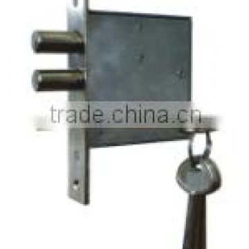 east europe leaf keys mortise lock body