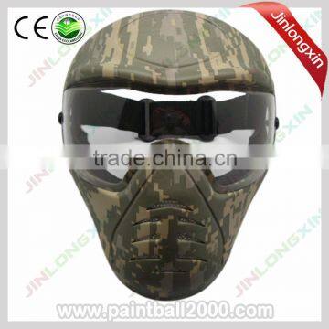 Paintball anti-fog mask DIGITAL ACU CAMO with single lens