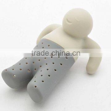 SILICONE HUMAN/PEOPLE SHAPE TEA INFUSER