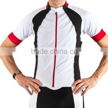 soft tight and elastic cycling jersey custom clothing