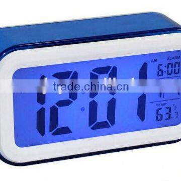 Big LCD Display Digital Talking Alarm Clock