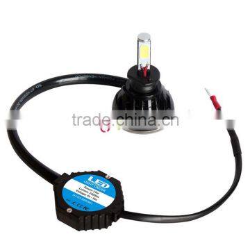 2pcs H1 2-LED 6000K 4000LM White Light Car LED Headlight