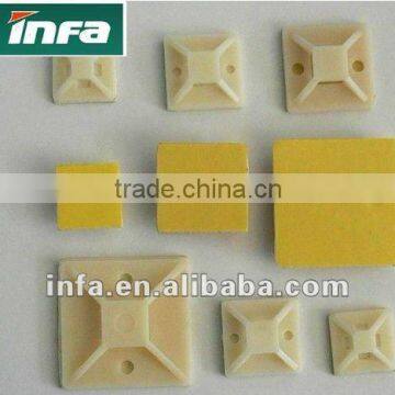 wire cable tie mount screw adhesive cable mounts