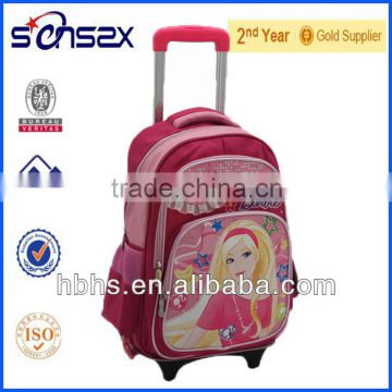 Dance Kids School Bag With Wheels Naruto School Bag