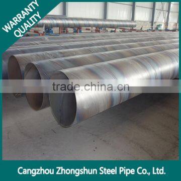 SSAW spiral welded pipe Large Diameter Spiral Steel Pipe