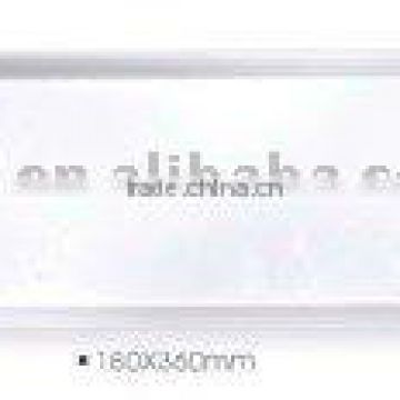 White Rectangular Plastic Serving Tray