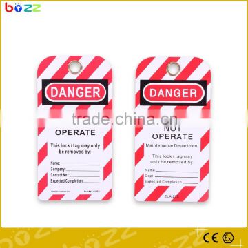 OSHA-T03 PVC Safety Lockout Tagout