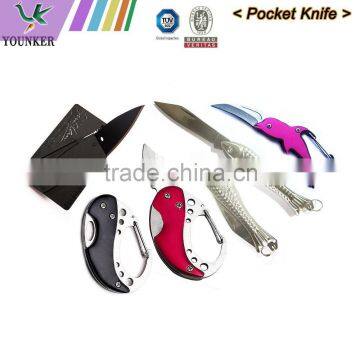 Hot Sale Pocket Credit Card Shaped Carbon Steel Knife