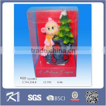 new product christmas craft candle making christmas tree candle