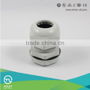 China Alibaba Electrical Cord Cover Connectors and Cables Good Service Large Sales PA66 Brass Nylon Cable Gland UL CE ROHS