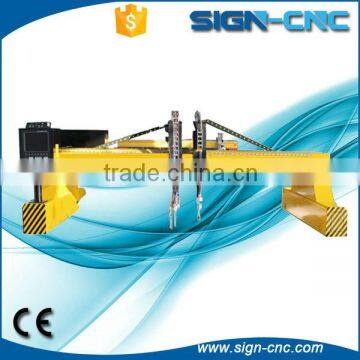 Jinan Cnc Plasma Cutting Metal Steel Machine / Portable Plasma Cutter 2000*6000mm photo-3