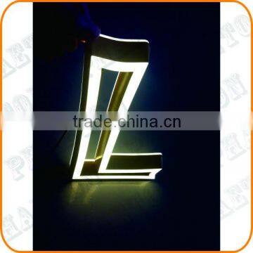 New Products !!! Both Front and Back Halo Illuminated Acrylic Channel Letter Sign photo-3