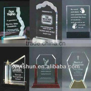 acrylic trophy display for award