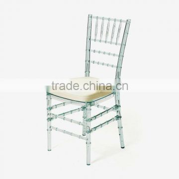 2 Chairs Clear Acrylic Bamboo Chairs or Lucite Bamboo Chiavari Balroom Chairs