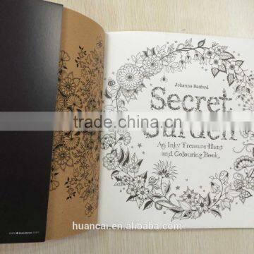 2015 factory direct selling secret garden adult coloring book/high quality paiting books/adults drawing books wholesale