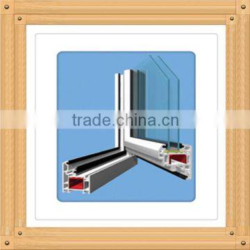 LIYUAN Factory Supplier White UPVC Window Frame Sliding Casement Plastic Door Frame photo-5
