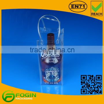 transparent pvc plastic ice bag