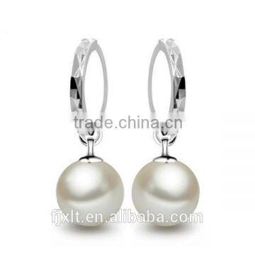 10mm flawless mother pearl earrings