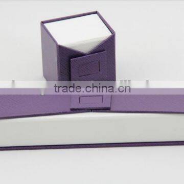 Purple delicate make paper Jewelry box for your Jewelry display