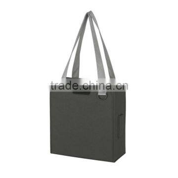 Non-Woven Expedia Tote Bag- Black