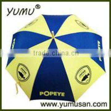 27" Promotional Golf Umbrella with Wood Handle