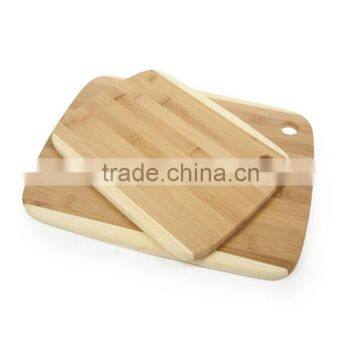 High quality bamboo bread box and cutting board set