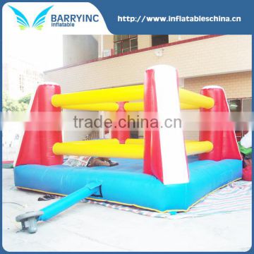 custom design inflatable boxing ring canvas