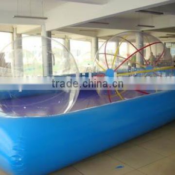 Water amusement Inflatable pool2013 CE certificate PVC tarpaulin giant inflatable pool