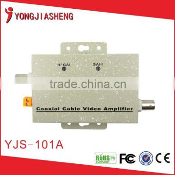 Manufacture single active video balun transmitter and receiver cctv video extender amplifier YJS-101AT/R