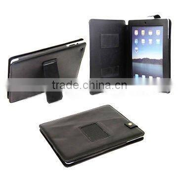 Portable Leather Skin Case for Apple iPad 2 With Holder & Magnetic Flip