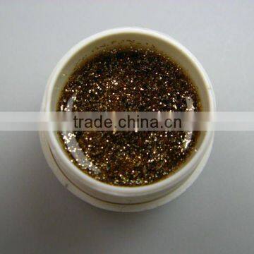 15Ml Glitter Color Nail Art Soak off UV Gel -HN675