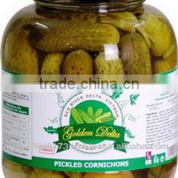 Pickled gherkins 1500ml