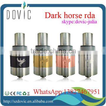 Halloween for Sale ! tobeco dark horse rda atomizer dark horse clone with fast shipping