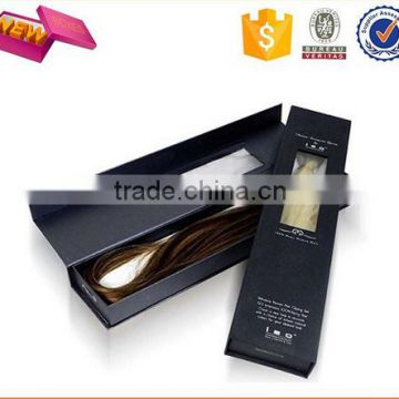 China customized hair extension packaging box