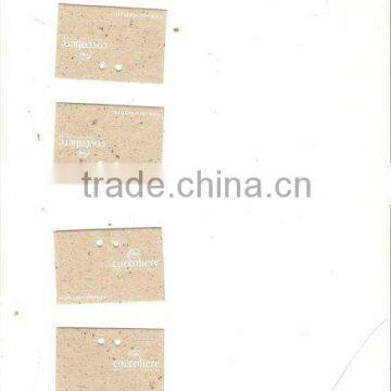 Custom Printed Handmade Paper tag