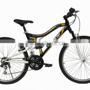 Hot selling bike aluminium mountain bike frame full suspension bike downhill