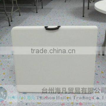 Durable 152cm Plastic Folding Dining Table and Chair for Restaurant/high Quality Adjustable Plastic Dining Table photo-5