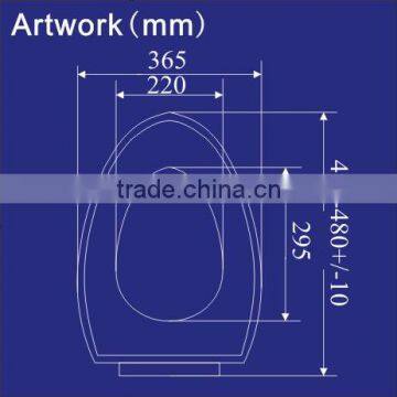 1051 American Standard Laurel Elongated Toilet Seat With Cover photo-3