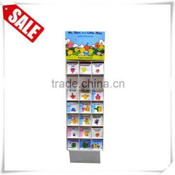 Creative flooring book paper display stand