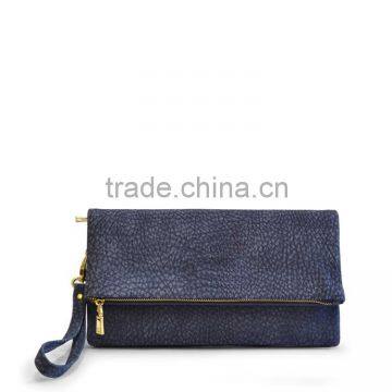 Faux Leather Foldover Clutch Handbag Fashion Trend
