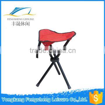 Portable canvas folding camping fishing chair picnic stool/folding fishing 3 legs stool