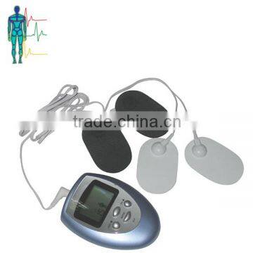 hot selling digital electric heating pads with massage,4 massage pads