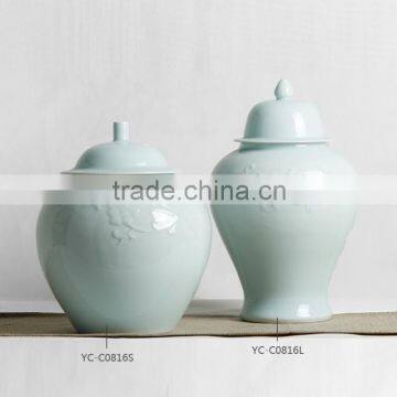 YCC china style ceramic storage tank home decor