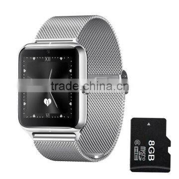 Metal Bluetooth Smart Watch Phone LF11 Wristwatch Heart Rate Tester Phone Call Reminder for IOS Android smartphone