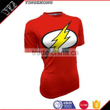 wholesale fashionable sublimation t-shirts for women custom gym t-shirt printing tights t-shirts womens sportwear