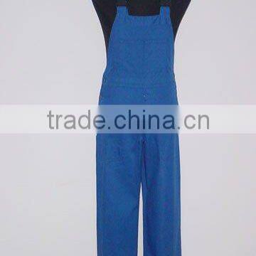 ROYAL BLUE COLOR BIB PANT/SAFETY WORKWEAR