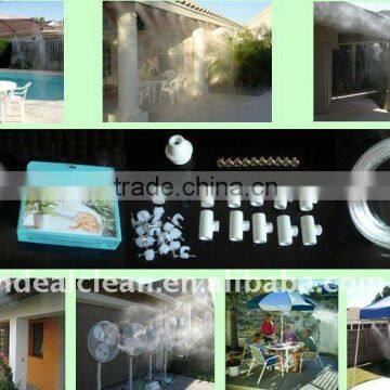 Water Misting Line, Patio Misting Line, Home Misting Kits, Water Cooling Kits, Outdoor Cooling Kits