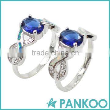 Latest Engagement Ring Wedding Ring Designs Opal Sterling Silver Ring